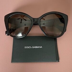 Dolce and Gabbana cat-eye, tortoise sunglasses